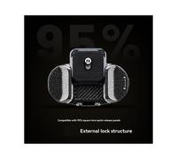 PGYTECH Clip para Cámara Beetle V2, Clip de Mochila de Liberación Rápida para Fotógrafos Arca-Swiss con Sistema SnapLock A