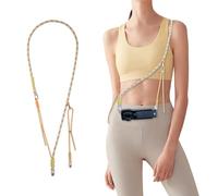 PGYTECH Correa Cámara para dji Osmo Pocket 4/3, Correa 2 en 1 de Cuello y Muñeca con Sistema de Liberación Rápida, Cordón Trenzado de Alta Resistencia, Carga Máx 10kg, Ajustable, Simple-Lima