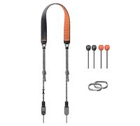 PGYTECH Correa de Hombro para cámara Air, Correa para cámara de liberación rápida, Superficie Similar al Cuero con Cuerdas Trenzadas, Correas de cámara Ajustables para cámaras sin Espejo(Negro Noche)