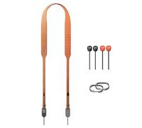 PGYTECH Correa de hombro para cámara de estilo retro, liberación rápida de aire, correa de cuello ajustable de 1200 ~ 1400 mm para cámaras compactas Nikon/Canon/Sony/Fuji (marrón tierra)