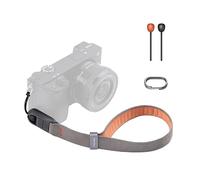 PGYTECH Correa de mano Air, Correa de cámara ajustable con cierre rápido para Fujifilm x100vi, cámaras vintage/sin espejo, color gris roble