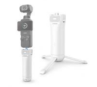 PGYTECH Empuñadura para dji Osmo Pocket 3/Pocket 4/4P/Xtra Muse, Blanco