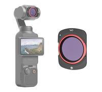 PGYTECH Filtro CPL para dji Osmo Pocket 3 Filtro Polarizador, Filtro Polarizador Circular Magnético con Cristal Óptico AGC, Impermeable Antirrayas