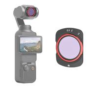 PGYTECH Filtro VND para dji Osmo Pocket 3 (2 a 5 Pasos), Filtro ND Ajustable ND4 ND8 ND16 ND32 con Cristal Óptico Japonés AGC, Instalación Magnética Rápida