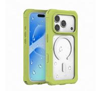 PGYTECH Funda Impermeable IP68 para iPhone 17 Pro | Haz fotos hasta 2 m bajo el agua con botones físicos, óptica nítida y el preajuste de snorkel de la app PGYTECH.