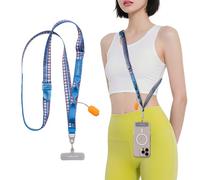 PGYTECH LinkGo Correa para Fotografía Móvil, Bandolera de Nylon Ajustable con Perla de Liberación Rápida y Paño de Limpieza, Compatible con iPhone, Android y la Mayoría de Smartphones