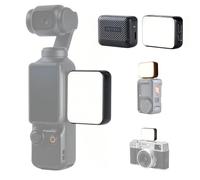 PGYTECH Luz de Relleno Magnética para DJI Osmo Pocket 3/4/4P/Xtra Muse | Mini Luz de Vídeo LED con Zapata Fría, Iluminación Portátil para Vlog de 30g con 3 Temperaturas de Color