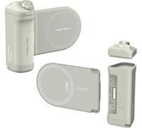 PGYTECH MagCam - Empuñadura para cámara de smartphone (verde menta) | Mango modular para cámara de smartphone con función de carga inalámbrica y mando a distancia Bluetooth