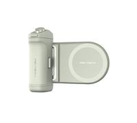 PGYTECH MagCam Phone Grip Kit, Empuñadura de Teléfono 3 en 1 con Carga Inalámbrica Magnética MagSafe/Mando Bluetooth Desmontable para iPhone 12/13/14/15/16/Android 14, Verde