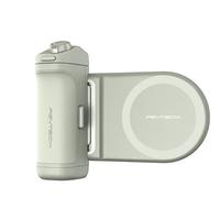 PGYTECH MagCam Phone Grip Kit, Empuñadura de Teléfono 3 en 1 con Carga Inalámbrica Magnética MagSafe/Mando Bluetooth Desmontable para iPhone 12/13/14/15/16/Android 14, Verde