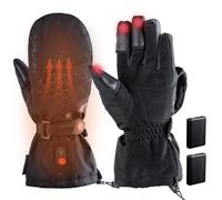 PGYTECH Master - Guantes de fotografía calentados con grafeno para hombres y mujeres, guantes calentados con batería tipo C de 4000 mAh, 3 niveles de calefacción, antideslizantes, pantalla táctil,