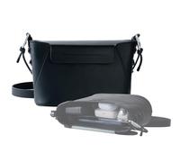 PGYTECH OneGo Bandolera Clásica para Móvil, Bolsa de Cámara Retro de Microfibra con Cierre Magnético, para Fujifilm X100/Sony ZV-1/Grip de Móvil/DJI OSMO Pocket 4/3 (Negro Elegante)