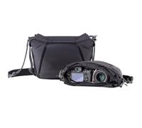 PGYTECH OneGo - Bolsa para cámara con correa de cuerda, multifuncional para fotógrafos de viajes urbanos, pequeña bolsa para cámara Sony/Canon/Nikon/sin espejo, Black, OneGo - Bolsa con correa de