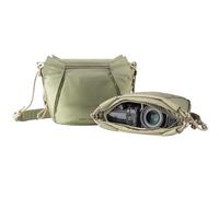 PGYTECH OneGo - Bolsa para cámara con correa de cuerda, multifuncional para fotógrafos de viajes urbanos, pequeña bolsa para cámara Sony/Canon/Nikon/sin espejo, verde bosque