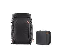 PGYTECH OnePro Flex Mochila 30 L (negro espacial) + inserto para cámara, tamaño mediano, bolsa para cámara al aire libre, fotógrafo, bolsa de gran capacidad, mochila, apertura completa