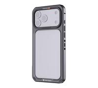 PGYTECH ProShot Jaula para Teléfono para iPhone 17 Pro, Funda Protectora de Móvil de Aleación de Aluminio con Puertos de Expansión para Video Vlogging Fotografía con Smartphone