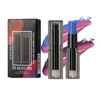 PH - Cambio de bálsamo labial, bálsamo labial pH - Juego de 2 bálsamos labiales teñidos resistentes al agua | Reactivo de temperatura, cuidado diario para viajes diarios, cenas