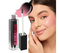 Ph Lip And Cheek Tint - Oil Glow Blush, Black Cream Blusher, PH Reacting Blush | Potenciador De Tono De Piel Natural, Textura Mezcla, Rubor Líquido De Larga Ropa Para El Aspecto Diario De