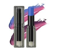 Ph Lipstick Changing Changing, Color Changing Lip Balm | Conjunto de 2 labial de ajuste de pH hidratante | Temperatura reactiva, cuidado diario para viajes diarios, cenas