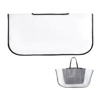 PH PandaHall 1 funda impermeable para bolso de mano de etilvinilacetato, impermeable, cuadrado, esmerilado, a prueba de polvo, para bolsos, bolsas de lujo, bolsas de mano, para mujer, 70,5 x 70 cm