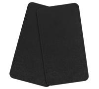 PH PandaHall 2 piezas fondo de bolsillo negro de cuero PU 9.8x5.1'' fondo rectangular de bolsillo former bolsos moldeador básico para mochilas bolsas bolsos bolsos