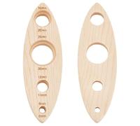 PH PandaHall 2 unids Herramienta de Seguridad Ojos Herramienta de Inserción de Ojos de Seguridad de Madera Herramienta de Ojos Artesanales Amigurumi Herramienta Auxiliar de Madera