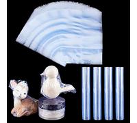 PH PandaHall 200 bolsas termorretráctiles de PVC de 4.7 x 7 pulgadas, envoltura termorretráctil, película selladora transparente para jabones hechos a mano, botellas de baño, regalos caseros