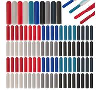 PH PandaHall 200 piezas de cordones de encaje cabeza hebilla tapa final 10 colores para zapatillas de deporte reparación de zapatos botas de senderismo con capucha DIY reparación y fabricación de