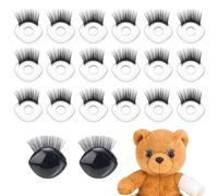 PH PandaHall 24 pieles de seguridad de plástico transparente de 26,5 mm, muñecos artesanales, piel de sombra, pieles de tesoro de seguridad con pieles de sombra, para amigurumi, ganchillo, peluches