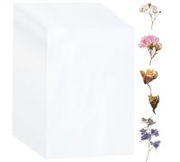 PH PandaHall 50 hojas de papel secante para prensa de flores, papel absorbente, papel grande A4, papel de prensa de flores, papeles de herbario, hojas secantes para herbario, manualidades, flores