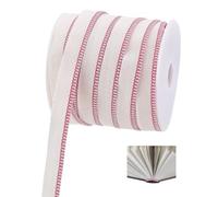 PH PandaHall Bandas para la cabeza de encuadernación, 22,8 m, cinta de encuadernación para encuadernación, cinta de reparación para decoración de libros, accesorios de encuadernación, 13 mm de ancho