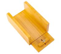 PH PandaHall Caja de corte de jabón de madera, cortador de jabón, cortador de jabón, cortador de jabón de madera ajustable, herramienta de corte de jabón para hacer jabón hecho a mano, recorte de