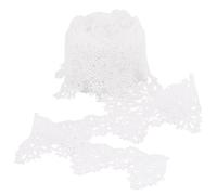 PH PandaHall Cinta de encaje de Venecia ondulada de 5 yardas para decoración de cuello, encaje gótico para coser gargantillas, apliques bordados, accesorio de vestido de novia, 2.4 pulgadas de ancho