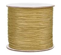 PH PandaHall Cordón de nailon de 100 yardas de 1 mm, cordón de nudo chino para campanillas de viento, hilo de cuentas para pulseras trenzadas, collares de abalorios, macramé, campanillas de viento,