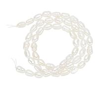 PH PandaHall Cuentas de perlas de agua dulce, perlas naturales de 13.7 pulgadas/hebra, perlas naturales de 3.5 ~ 5 mm, perlas espaciadoras sueltas para hacer joyas, pendientes, pulseras, collares,