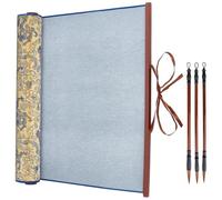 PH PandaHall Juego de 4 paños de caligrafía reutilizables para caligrafía china, papel mágico para escritura de agua, pergaminos con pinceles, bolígrafos para principiantes, práctica, pintura