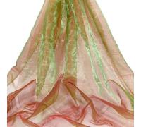 PH PandaHall Tela de encaje de organza de 3 m x 1,5 m, tela transparente mágica brillante, telas de gasa para vestidos, escenarios, espectáculos, disfraces, bodas, accesorios de fotografía, fondo