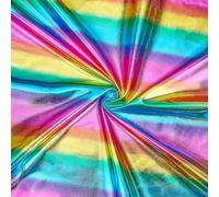 PH PandaHall Tela elástica iridiscente de 59 pulgadas x 1 yarda, holograma de elastano metálico, telas elásticas brillantes para costura, manualidades, cortinas, bailes, disfraces, decoración de