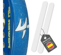 Ph Pro Heat Protector para Pala de Pádel Transparente Rugoso - Cinta Protectora para Pala de Pádel Multigranulada - Protector para Pala de Pádel de Silicona Transparente. (2 Unidades)