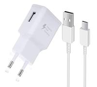 PH26 Adaptador Cargador Rápido 3 A + Cable Adaptador USB C para Doogee S58 Pro - Cargador Ultra Potente 3 A con Cable Tipo C - Transferencia de Datos Ultrarrápida