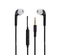 PH26 Auriculares Negros Audio intraural de Silicona Ultra Confort aislando el Ruido con Control de Volumen y micrófono para ZTE Overture 2