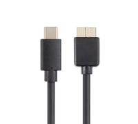 PH26 - Cable USB 3.0 macho a Micro B 3.0 Disco duro compatible con Cubot Kingkong ES Cable y sincronización para disco duro externo WD,Toshiba,Canvio..