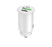 PH26 - Cargador de coche compatible con Honor Magic V3, ultracompacto y potente USB a USB tipo C, carga rápida, 30 W, PD & QC 3.0-2 puertos para cargar 2 dispositivos simultáneamente
