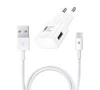PH26 - Cargador rápido 3 A + cable tipo C compatible con Oppo Reno8 Pro 5G, Reno7, Reno6, Reno4, Reno 10x Zoom, A57s, A77, A76
