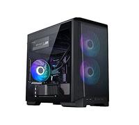 Phanteks Boitier Mini Tour Mini-ITX Compatible con Eclipse P200A RGB Avec panneau vitré (Noir)