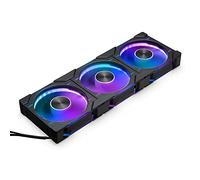 Ventilador Phanteks D30 PWM reverse Airflow D-RGB Negro Pack 3 - 120mm