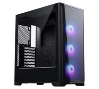 Phanteks Eclipse G370A, chasis para Juegos de Media Torre, Malla de Alto Flujo de Aire, 3 Ventiladores M25 D-RGB, Color Negro