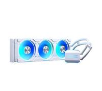Phanteks Glacier One 360D30 DRGB AIO, Refrigeración líquida,Alto rendimiento,Silenciosa,PWM,120mm,blanca