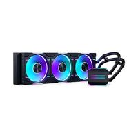 Phanteks Glacier One 360D30 X2 AIO - Enfriador de CPU líquido, diseño Evolv X2, 3 ventiladores de rendimiento D30-120 D-RGB, para Intel LGA 1851, 1700, 1200, 115x y AMD AM4/AM5 Socket (negro)
