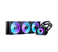 Phanteks Glacier One 360D30 X2 AIO - Enfriador de CPU líquido, diseño Evolv X2, 3 ventiladores de rendimiento D30-120 D-RGB, para Intel LGA 1851, 1700, 1200, 115x y AMD AM4/AM5 Socket (negro)